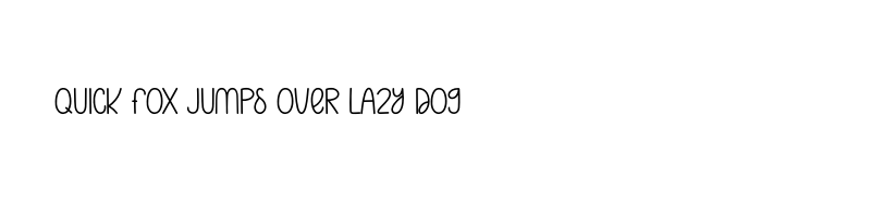 font preview of Laughing Happily