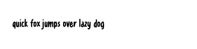 font preview of Lesson Learned TTF
