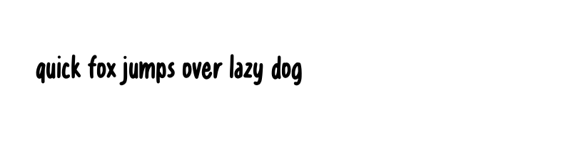 font preview of Lesson Learned
