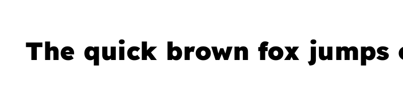 font preview of LexendDeca Black