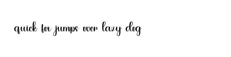 font preview of Love Butter