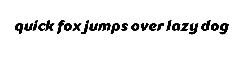 font preview of LT Flode Neue Black Italic