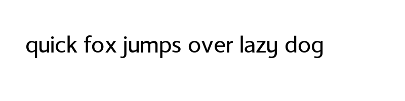 font preview of LTStreak Medium