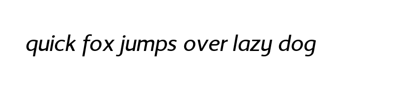 font preview of LTStreak MediumItalic