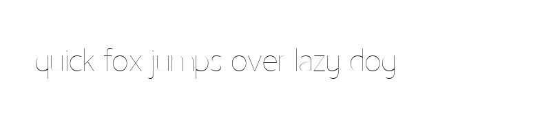 font preview of LTStreak Thin