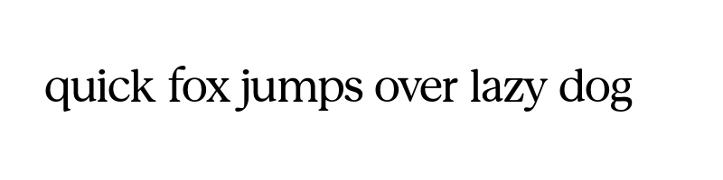 font preview of MADEAwelier Regular