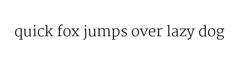 font preview of Martel UltraLight