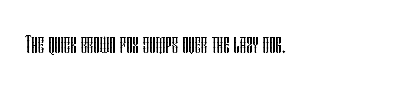 font preview of Masberco