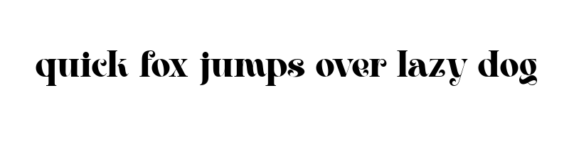 font preview of Merlovaz