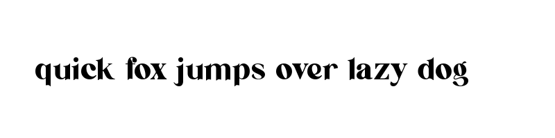 font preview of MICKLEST