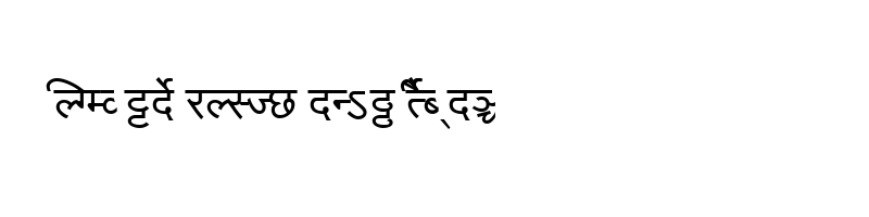 font preview of Millennium Varun Normal