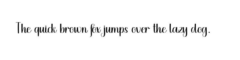 font preview of Minihouse