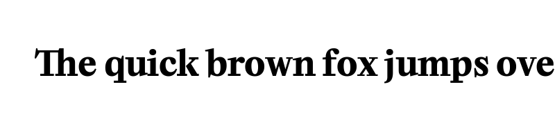 font preview of Minipax Bold