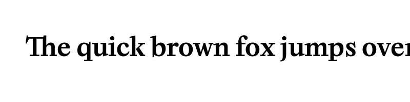 font preview of Minipax SemiBold