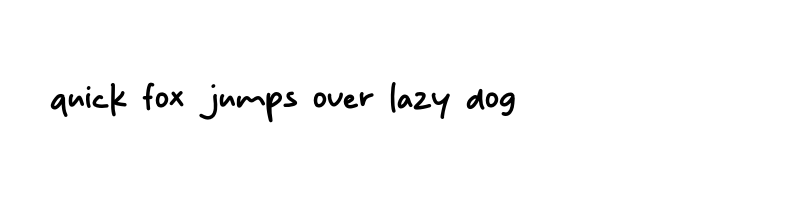 font preview of Miology