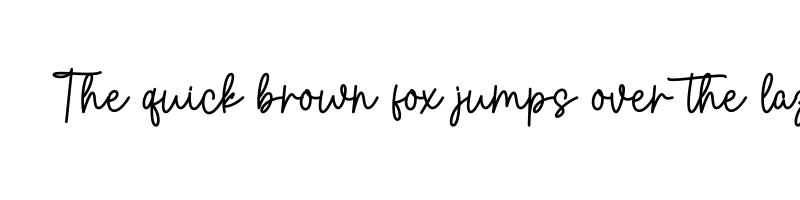 font preview of Mistical OTF
