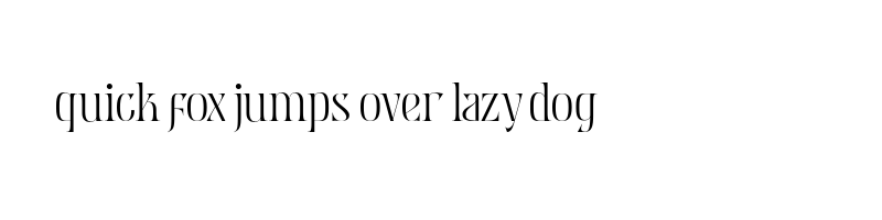 font preview of Mobern Fashion Light
