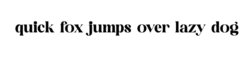 font preview of Mogilte