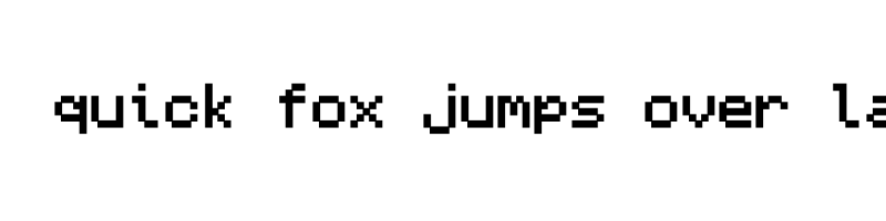 font preview of Monocraft SemiBold