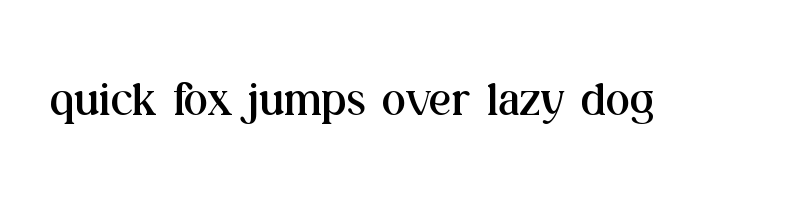 font preview of MontGilnozaRegular