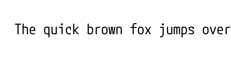 font preview of MPLUSCodeLatin VariableFont wdth,wght