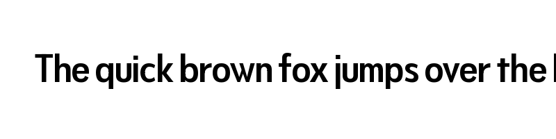 font preview of Never Mind Display Condensed Demi Bold