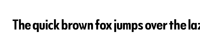 font preview of Never Mind Display Extra Condensed Bold