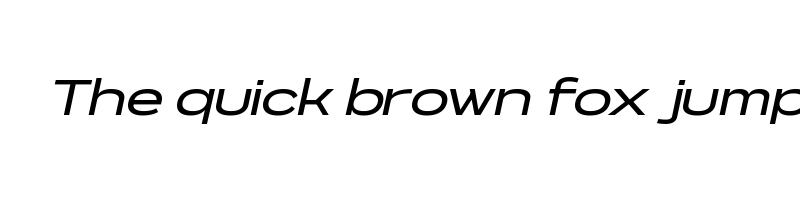 font preview of NeverMindExtraExtended MediumItalic