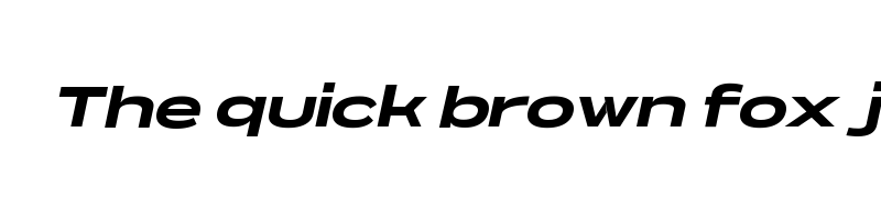Preview of NeverMindUltraExtended HeavyItalic
