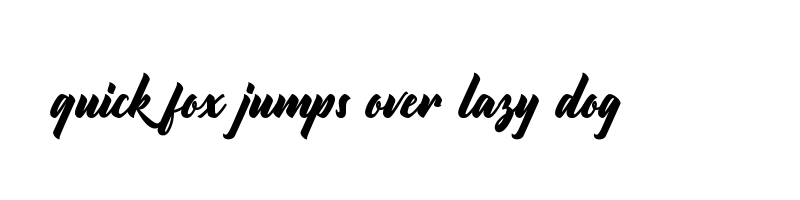 font preview of Night Gaidy TTF