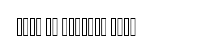 font preview of noid AA Sameer Tasmeem Modified