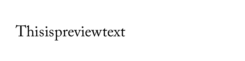 font preview of noid Al Qalam Telenor
