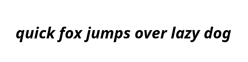 Preview of Noto Sans Bold Italic