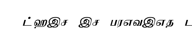 font preview of NuwaraEliya Regular
