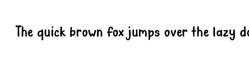 font preview of October Night