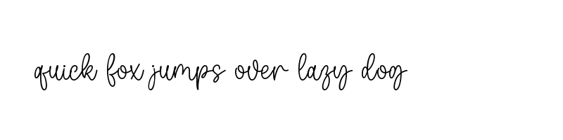 font preview of Only You