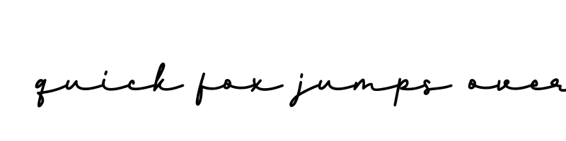 font preview of Open Story otf