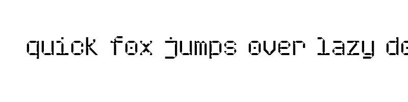 font preview of Orde Mono Regular