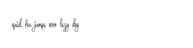 font preview of Package