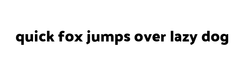 font preview of Palanquin Dark SemiBold
