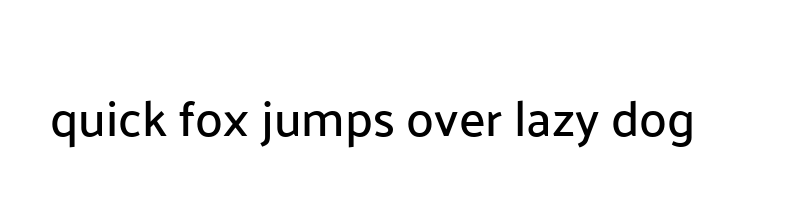 font preview of Palanquin Medium