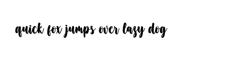 font preview of Panda OTF