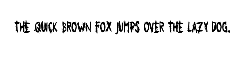font preview of Payaso Triste