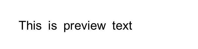 font preview of PDMS Bukhari Regular