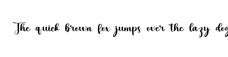font preview of Peach