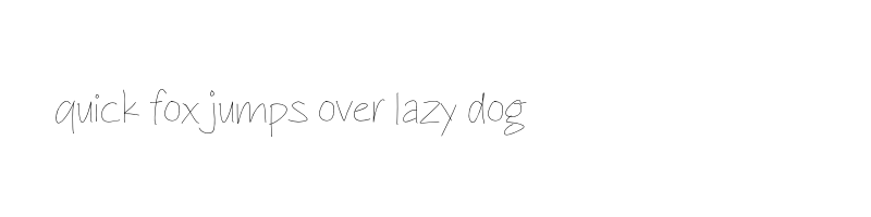 font preview of Penchill Gage