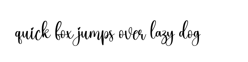 font preview of Perfect