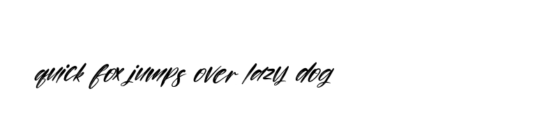 font preview of Persistent Italic otf