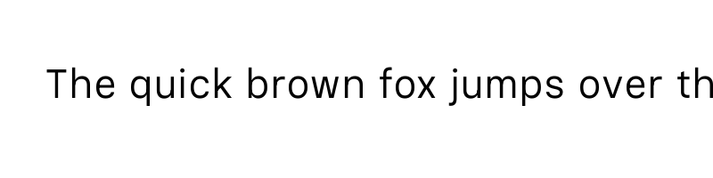font preview of PhlattGrotesk Regular