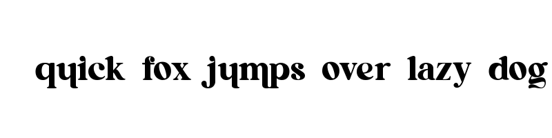 font preview of Pollinator